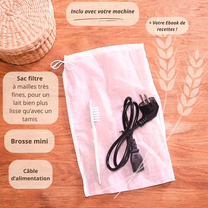 La machine pour un lait végétal 100% sain