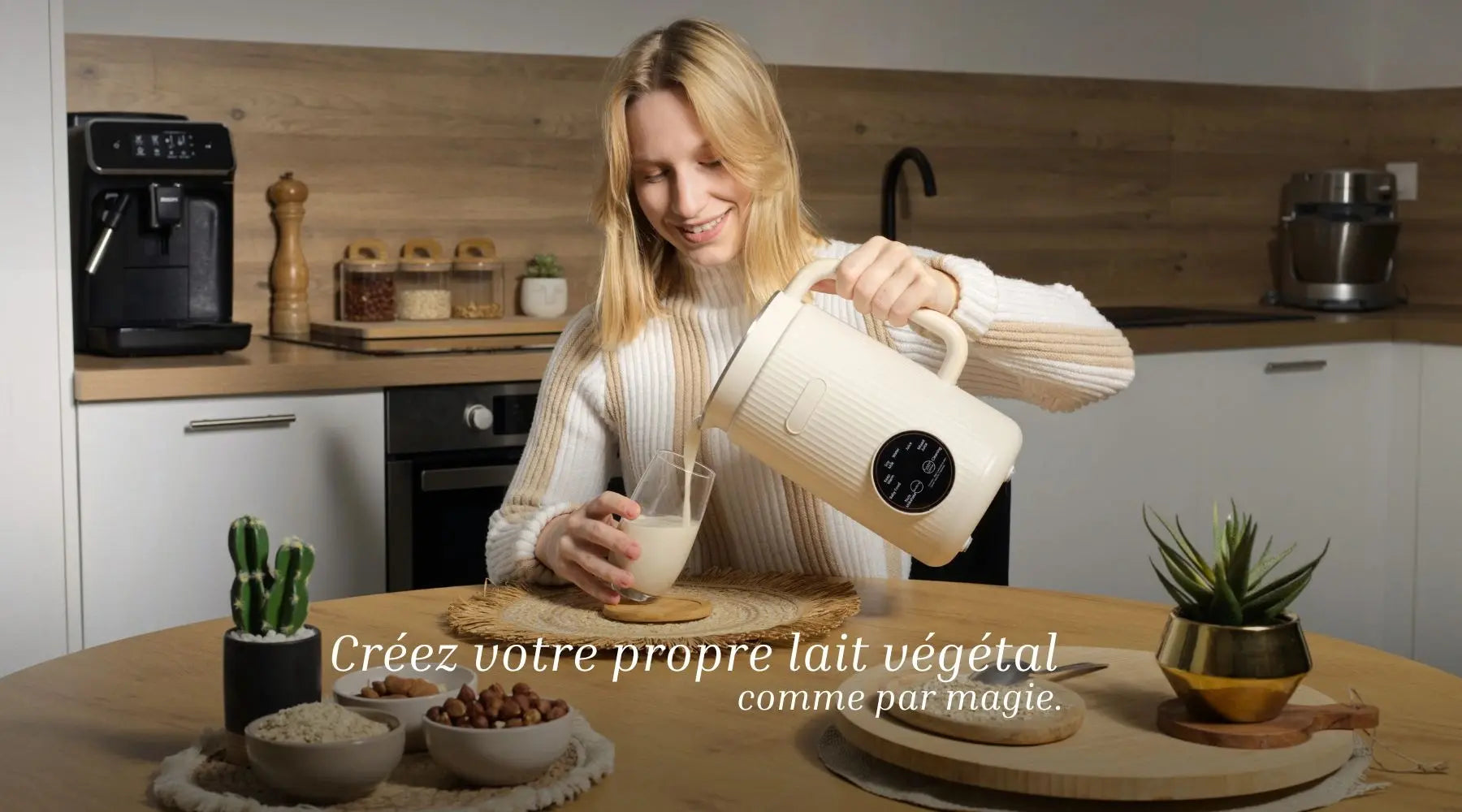 machine à lait végétal