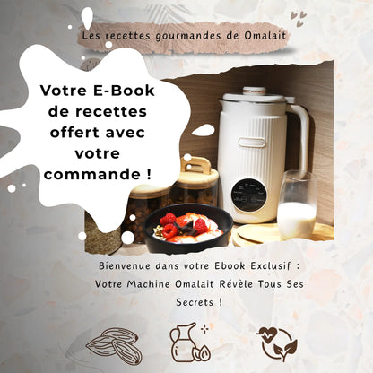 La machine pour un lait végétal 100% sain