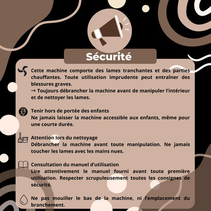 La machine pour un lait végétal 100% sain